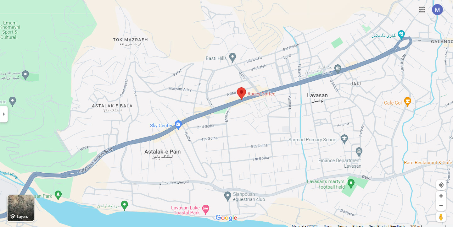 کافه رئیس شعبه لواسان